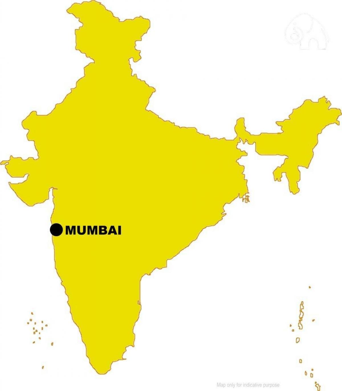 मुंबई में नक्शा